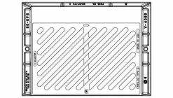 Deals 🌟 EJ 35-3/4 in. Steel Tapered Adjusting Riser GrateAssembly 🌟