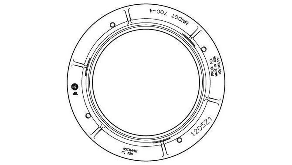 Hot Sale 🛒 EJ 26 x 4 in. Manhole Frame 🔔
