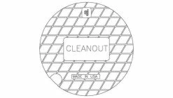 Best Pirce 🎉 EJ 11-1/4 in. x 1-5/16 in. Gray Iron Sewer Cover 😀