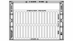 Best Pirce 🛒 EJ 35-3/4 in. Steel Tapered Adjusting Riser GrateAssembly 🌟