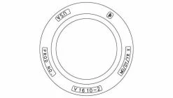 New 💯 EJ 17-5/8 in. Undipped Reversible Ring 🛒