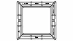 Buy 💯 EJ 24 x 6 in. Square Inlet Manhole Frame 🌟