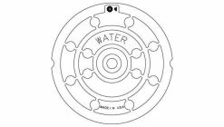 Promo 😀 EJ 23-1/2 in. Manhole Water Cover 💯