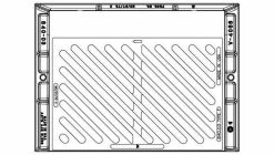 Best Sale ✔️ EJ 35-3/4 in. Steel Tapered Adjusting Riser GrateAssembly 🌟