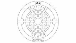 Wholesale 🤩 EJ 24 in. Sanitary Solvent Weld Manhole Cover 🌟