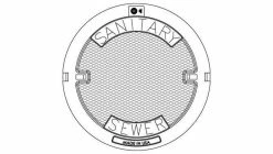 Promo 🎉 EJ Advanced Groove System Cover for Sanitary Sewer 🛒