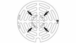 Cheapest 🛒 EJ 22-3/4 x 1-11/25 in. Radial Grate 💯