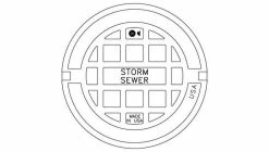 Coupon 💯 EJ 35-1/4 in. x 7 in. Underground Storm Sewer Cover 🎁