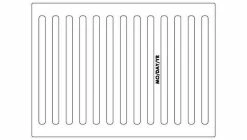 Outlet ❤️ EJ 33-3/4 x 21-3/4 in. Grate Only 😉