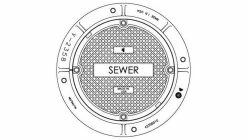 Coupon ✨ EJ Watertight Manhole Sanitary Ring and Cover for Sewer 🤩