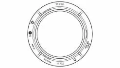 Discount 👏 EJ Classic Series 31-7/8 in. Grey Iron Round Frame 🎁