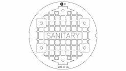 Coupon 🔔 EJ 38 in. x 10-1/2 in. Solid Cover for Sanitary Sewer 🎉