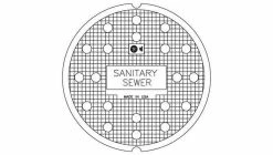New 🌟 EJ 23-3/4 x 1 in. Sanitary Solvent Weld Cover 🥰