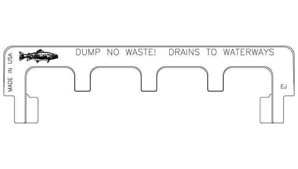 Outlet ๐ EJ 36 in. Catch Basin Curb Inlet with Back โจ