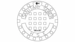 Best Pirce 👏 EJ 22-3/4 in. Solid Cover with Gasket Cover ⌛