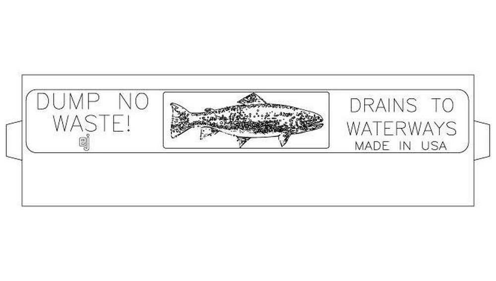 Discount ๐ EJ Back with Trout in Black ๐งจ