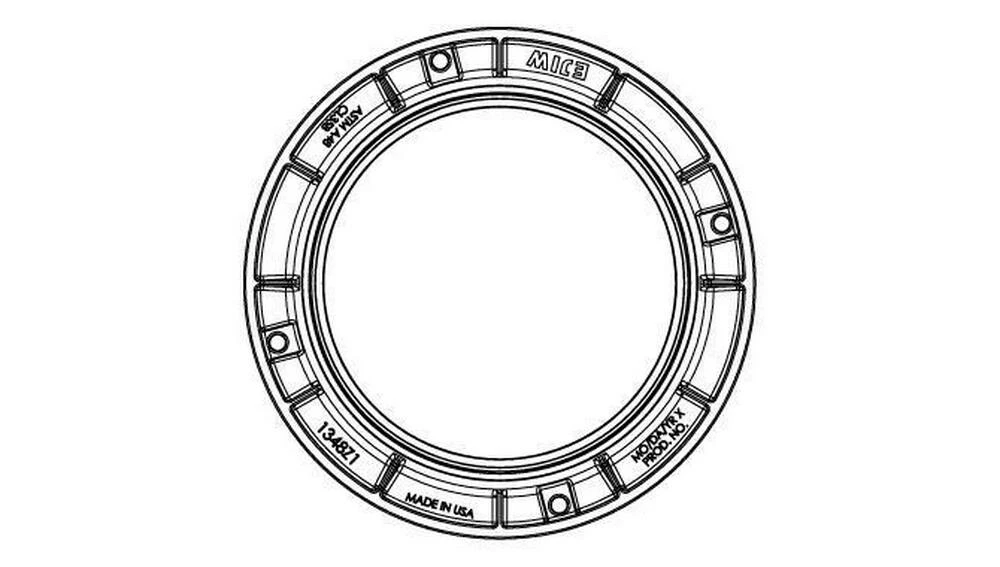 Budget π EJ 24-3/4 in. x 5-3/4 in. Manhole Frame π