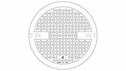 Cheapest 👏 EJ 26 in. Manhole Lid with CPH 🤩