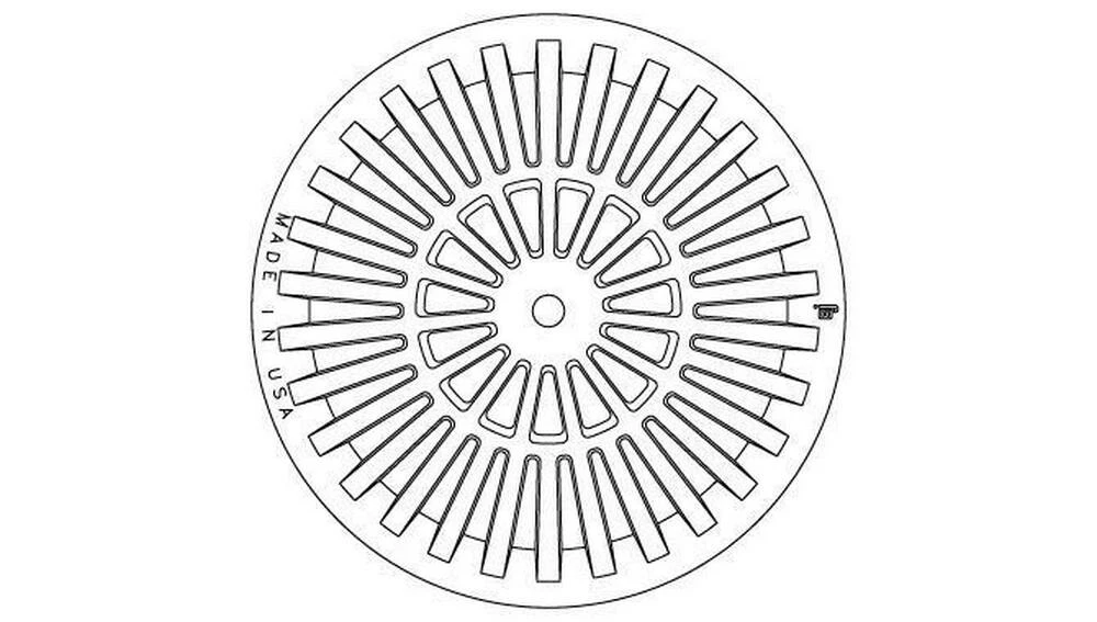New ๐ EJ 26 x 6 in. Beehive Grate ๐
