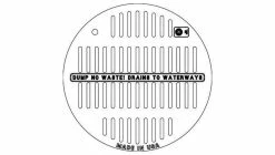 Brand new ⭐ EJ 22-3/4 in. Grey Iron Dump No Waste Grate ⌛