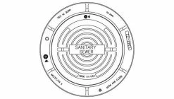 Best reviews of ⌛ EJ 24 in. Manhole Sanitary Ring and Cover for Sewer 🎁