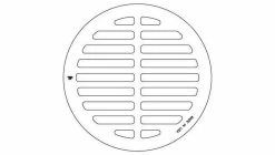 Budget 🔔 EJ 1020-N 22-3/4 in. Gray Iron Grate 👏