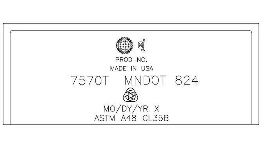 Best deal ❤️ EJ 36 x 32-3/8 x 8-5/8 in. Heavy Duty Catch Basin Curb Inlet 😍