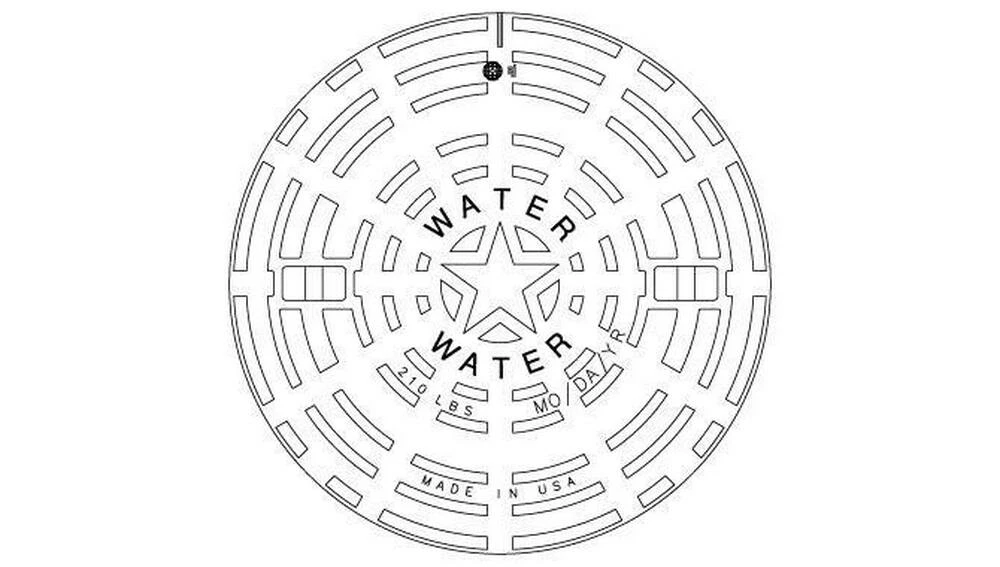 Promo โจ EJ 32 in. Manhole Water Ring and Cover ๐ฏ