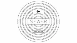 Cheapest 💯 EJ Gray Iron Rheemed and Chamfer Manhole Frame And Cover 👏