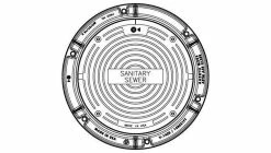 Deals 🥰 EJ 32 in. Sanitary Ring and Cover for Sewer 💯