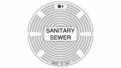 Best Pirce ✨ EJ 23-1/2 in. Manhole Sanitary Cover for Sewer 😍