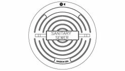 Budget ✨ EJ 24 in. Storm Manhole Ring and Cover (Less Logo) 👍