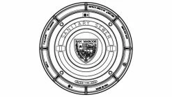 Discount 🌟 EJ 32 in. Sanitary Sewer Watertight Storm Manhole Ring and Cover 💯