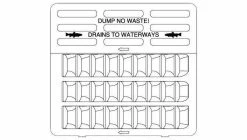 Coupon 🔔 EJ 26 x 23-14/25 x 1-1/2 in. Vane Grate 👏