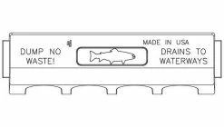 Flash Sale 👍 EJ Cast Iron Undipped Trout Logo Back 👏