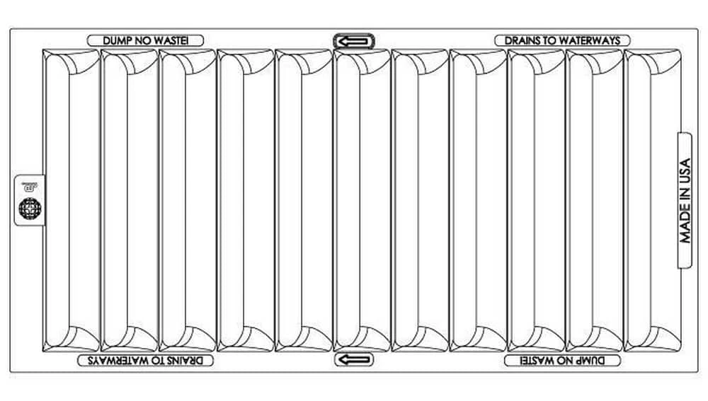 Best reviews of ๐ EJ 35-1/2 x 17-3/4 x 1-7/8 in. Flat Vane Grate โญ