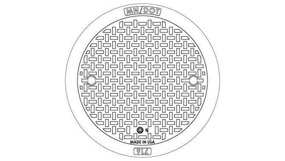 Wholesale β EJ 26 in. Two Phase Manhole Lid β