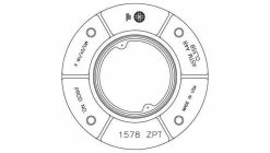 Best deal 🧨 EJ 1578 Series 9-3/4 x 8 in. Grey Iron Monument Cleanout Frame and Cover ⌛