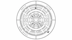 Best deal ❤️ EJ 32 in. Manhole Ring and Cover Water (Less Logo) 😉